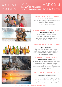 Semaine 10 :2 – 8 mars