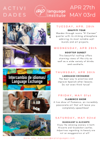 Semaine 18 :27 avril – 3 mai