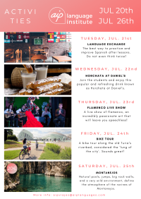 Semaine 30 :20 – 26 juillet