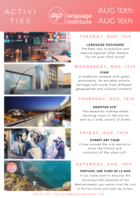 Semaine 33 :10 – 16 août