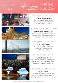 Semaine 35 :24 – 30 août