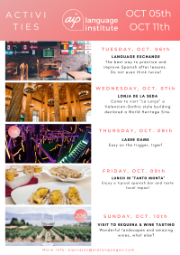 Semaine 41 :5 – 11 octobre