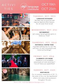 Semaine 43 :19 – 25 octobre