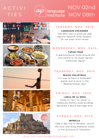 Semaine 45 :2 – 8 novembre