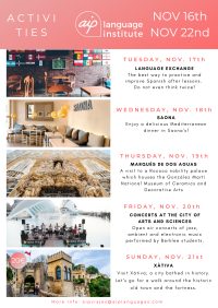 Semaine 47 :16 – 22 novembre