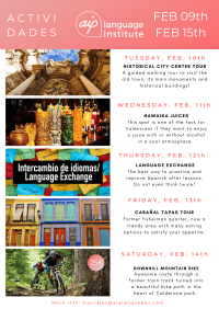 Semaine 7 :9 – 15 février